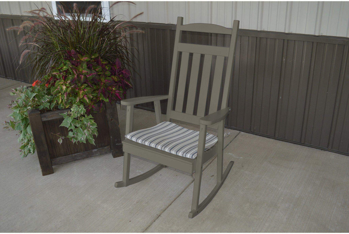 Yellow Pine Porch Rocking Chair U112817