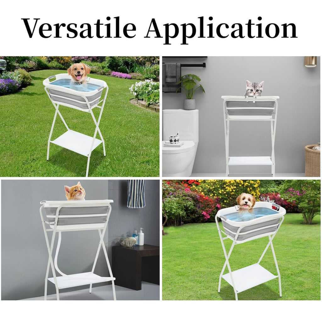 Small Dog Washing Station with Stand A736704
