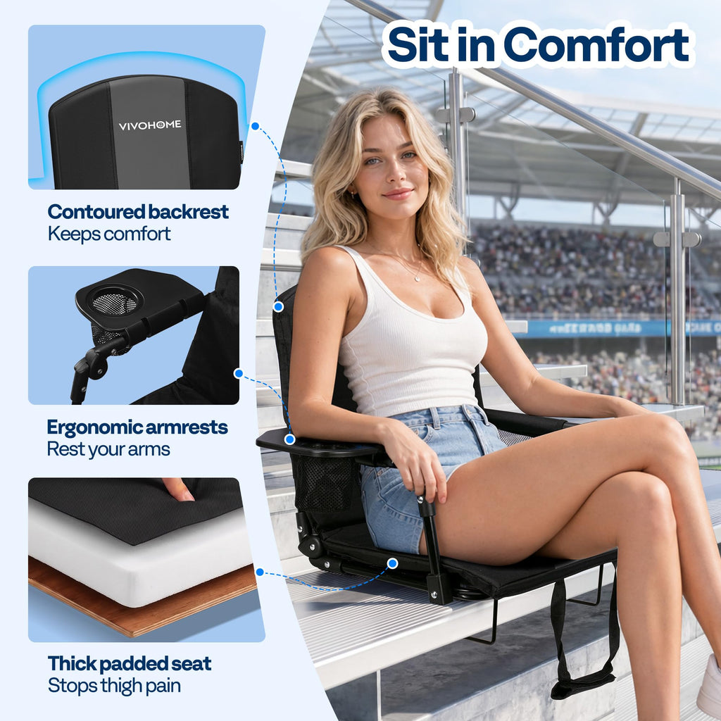 Stadium Seats with Back Support X69171