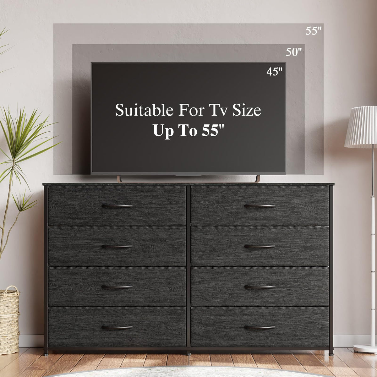 Wide 8 Drawer Dresser P927