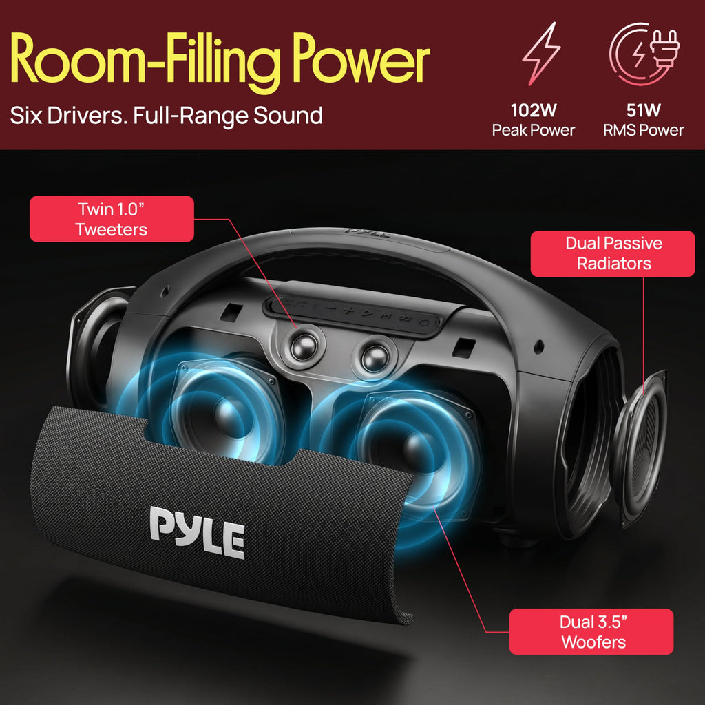 Portable Bluetooth Boombox Speaker H7138