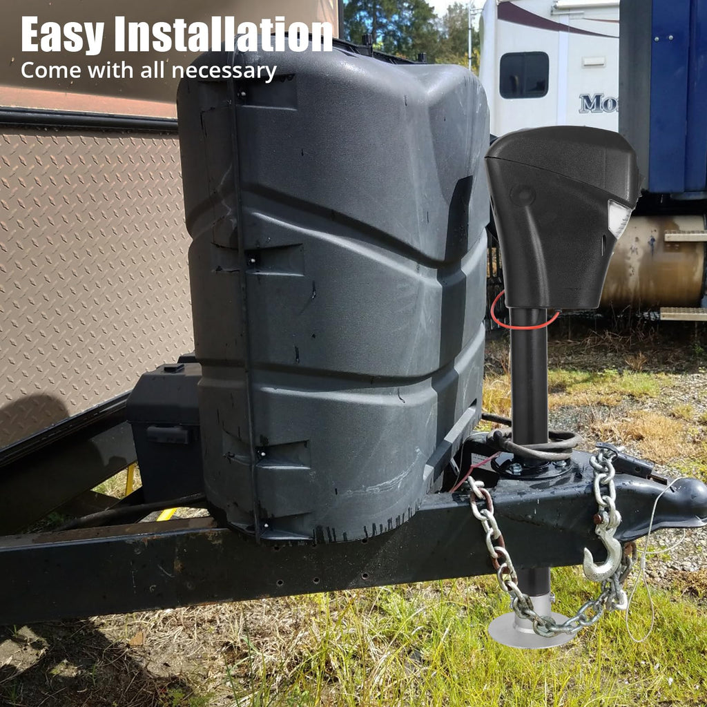 Electric Trailer Jack 3500 Lbs 18" Lift V936098