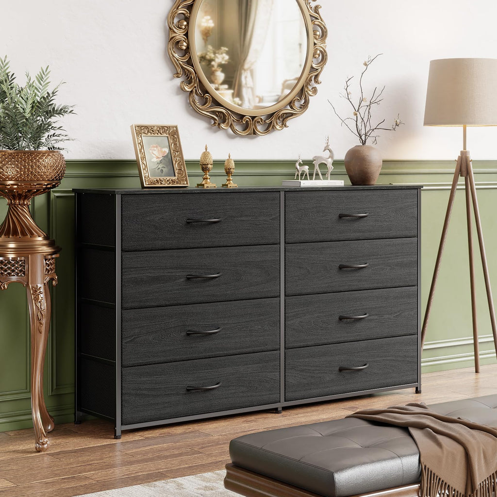 Wide 8 Drawer Dresser P927