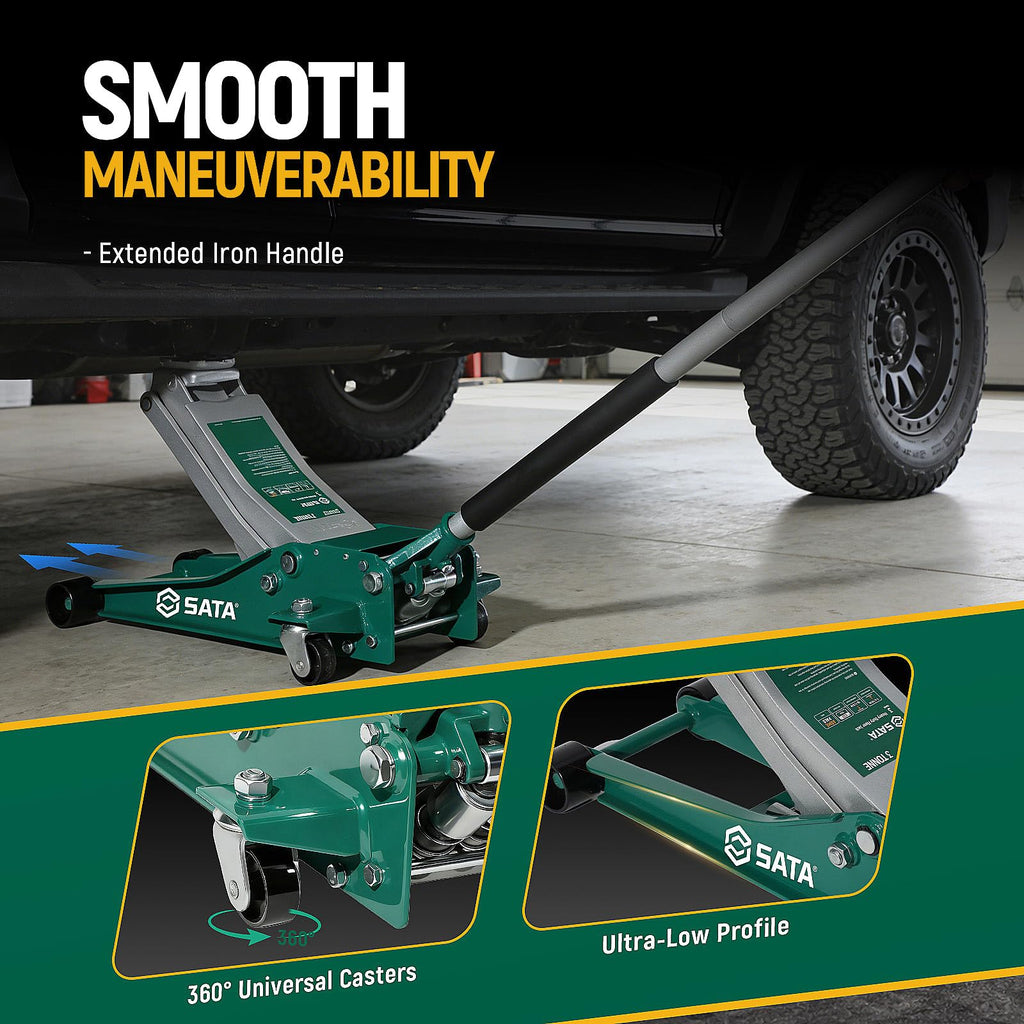 3 Ton Steel Hydraulic Floor Jack Y8787
