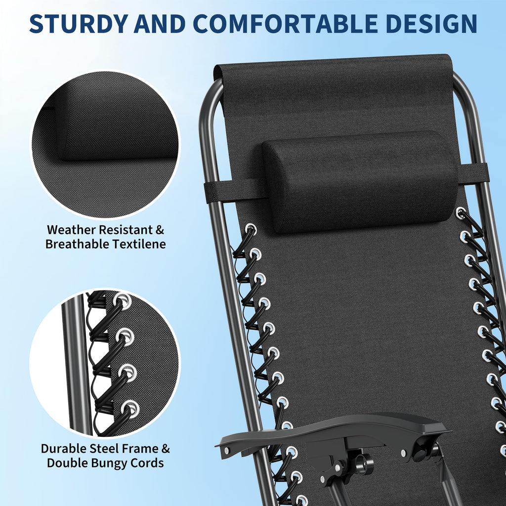 Zero Gravity Chair Set of 2 R62117