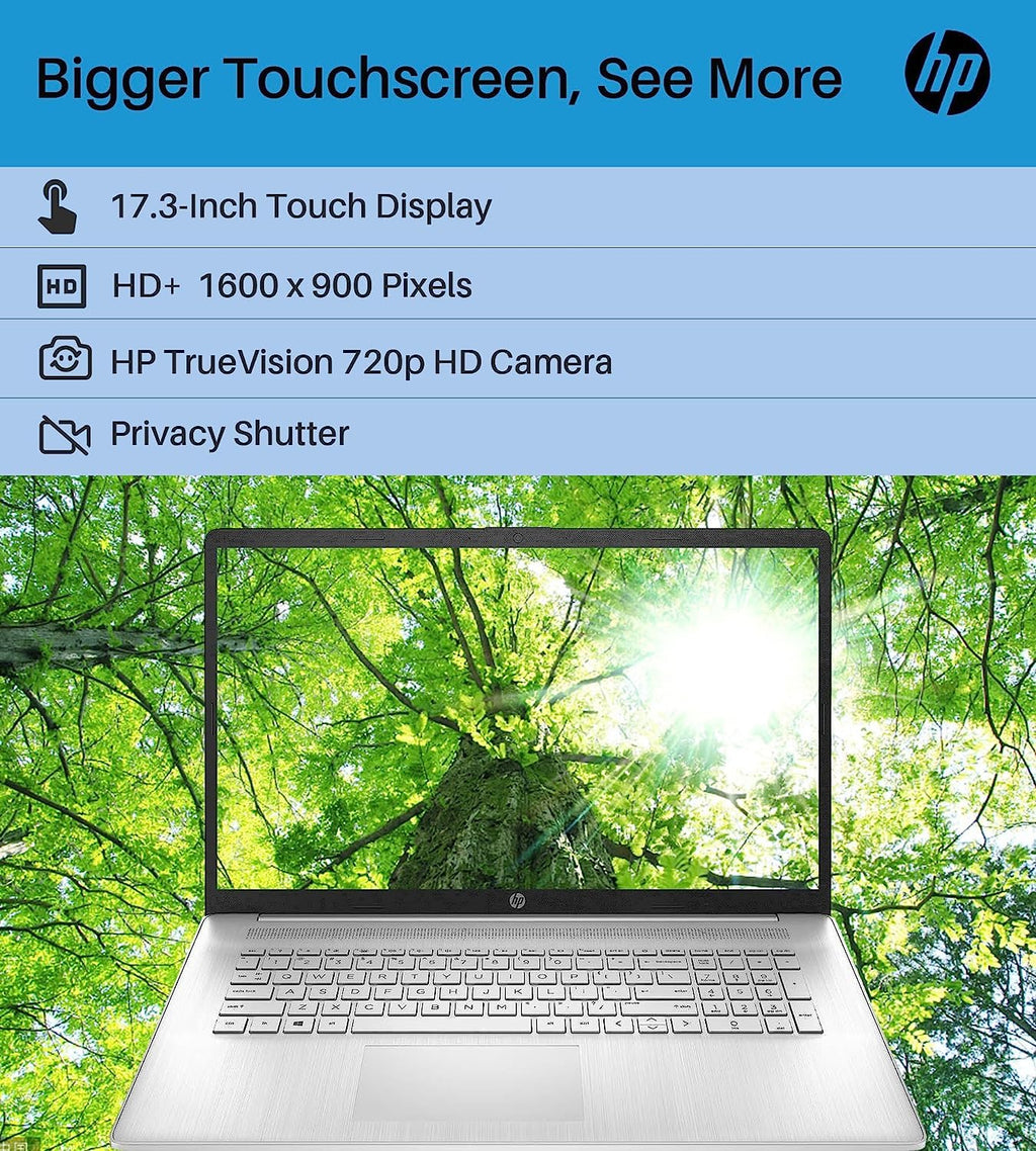 17.3" HD Touchscreen Laptop AMD Ryzen 5 16GB RAM 1TB SSD Windows 11 C51778