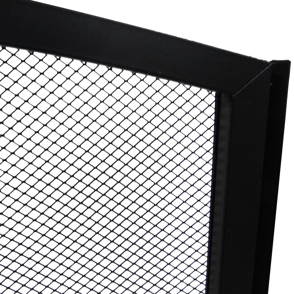 3-Panel Arch Screen with Double Bar M146