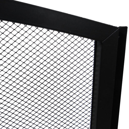 3-Panel Arch Screen with Double Bar M146