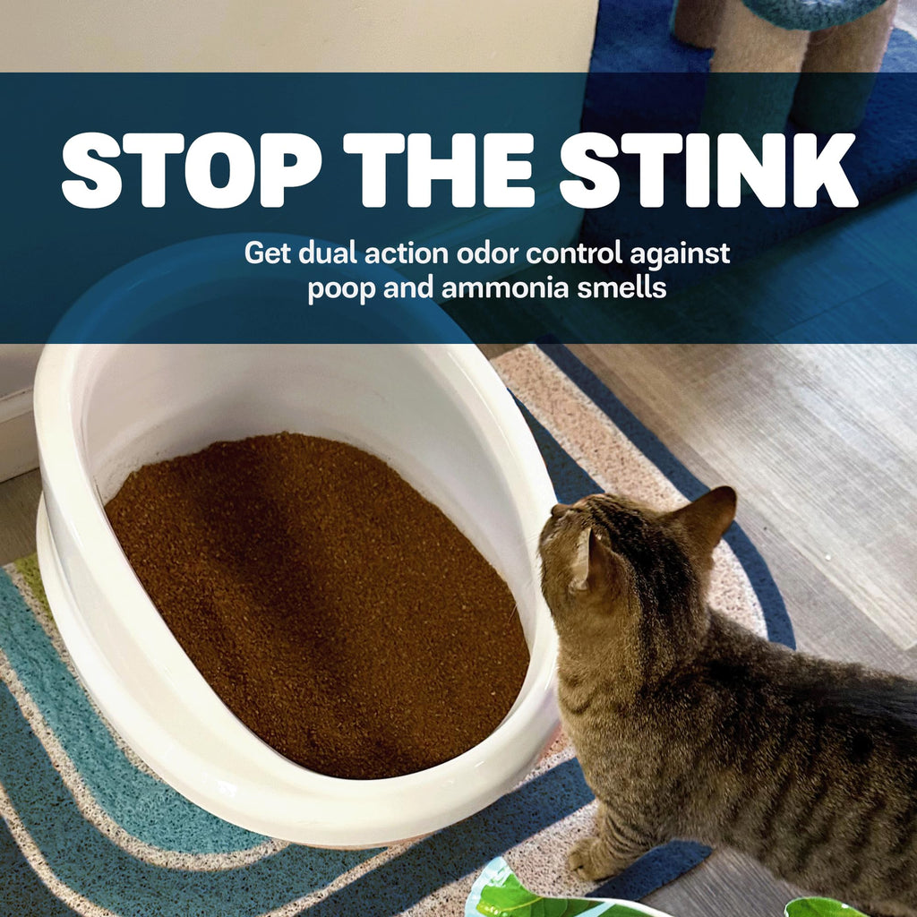 Walnut Shells Cat Litter, Multi-Cat, Unscented, 26 Lbs U195