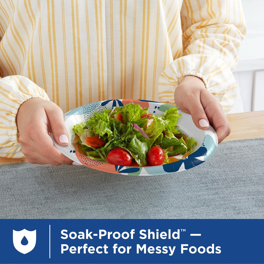 8.5 Inch 90 Count Disposable Paper Plates C95768