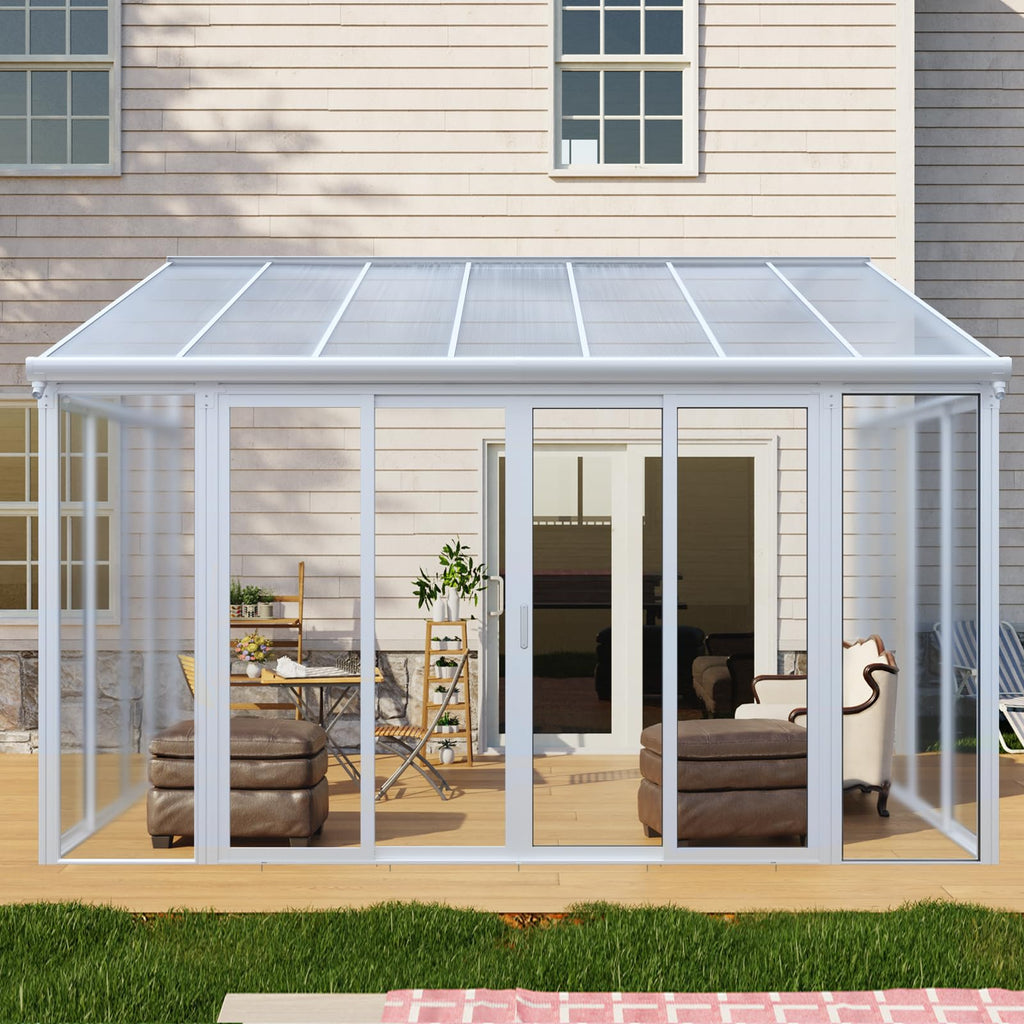 10x14 FT Wall Mounted Sunroom Kit P381167
