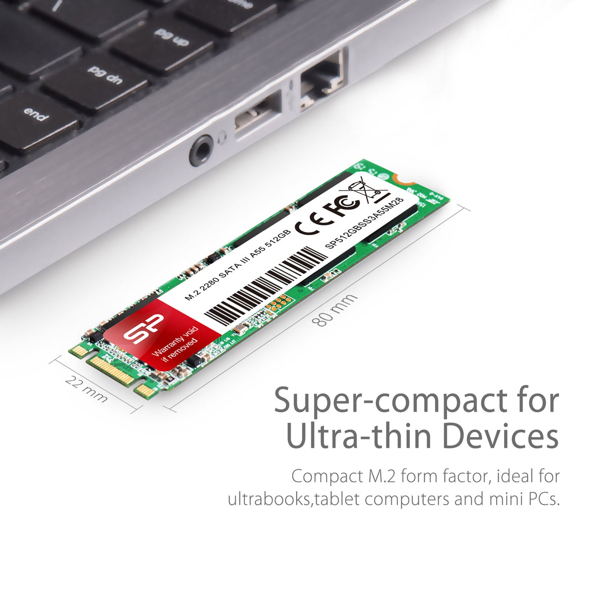 512GB M.2 SATA III Internal Solid State Drive 2280 N3683