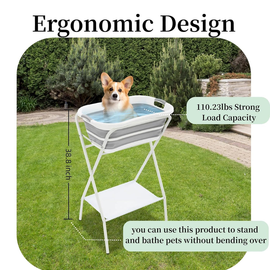 Small Dog Washing Station with Stand A736704