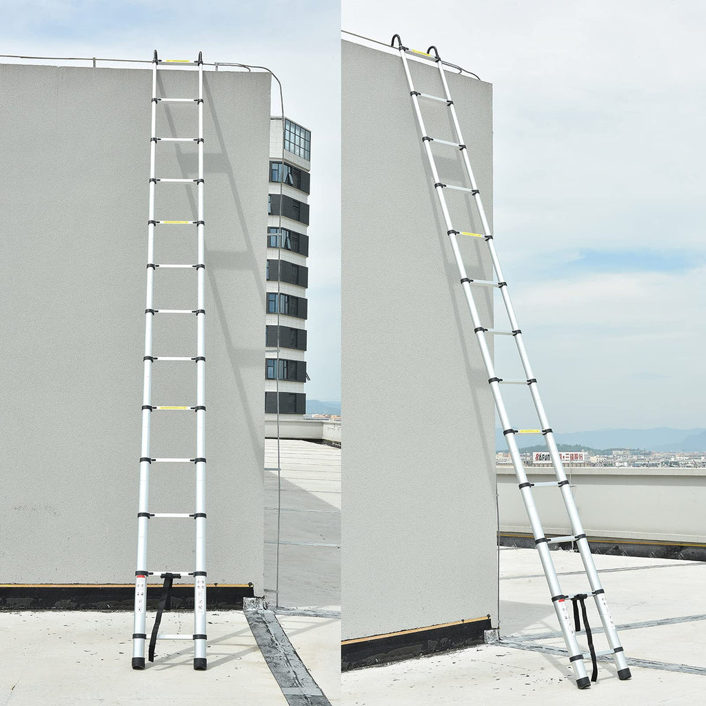 20.5FT Aluminum Telescoping Ladder 330lb K178
