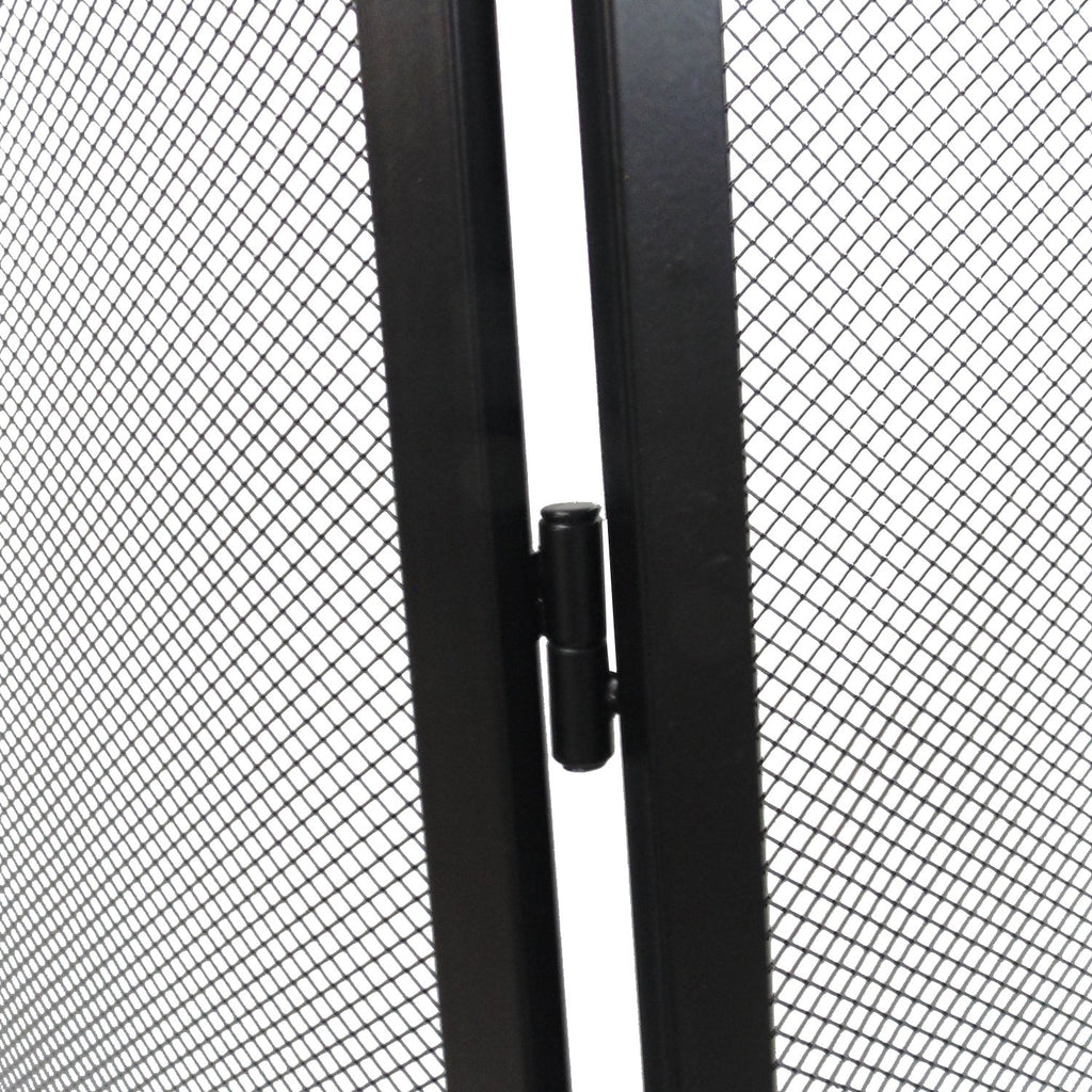 3-Panel Arch Screen with Double Bar M146