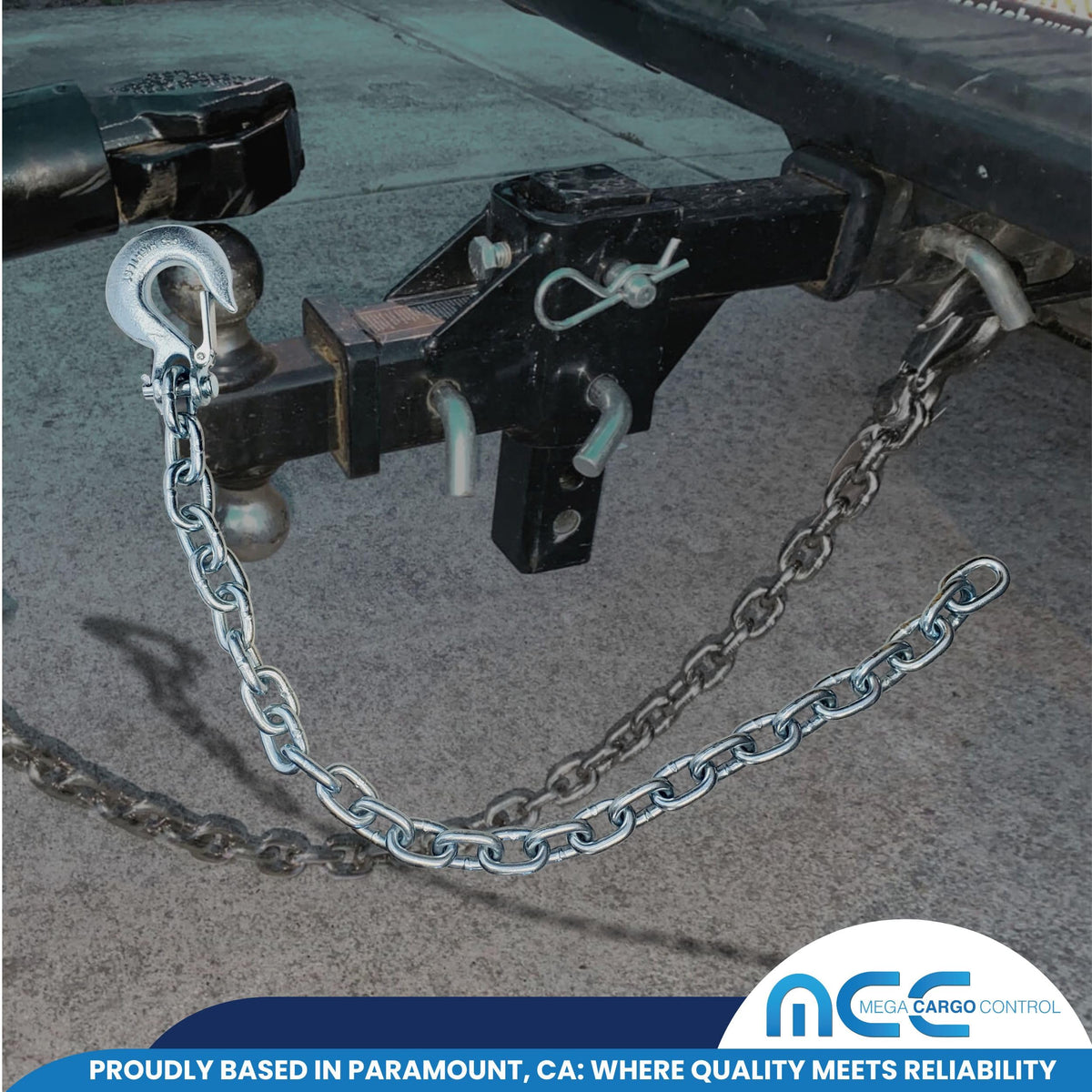 3/8" x 37" Grade 43 Safety Chain with Clevis Slip Hook S991618