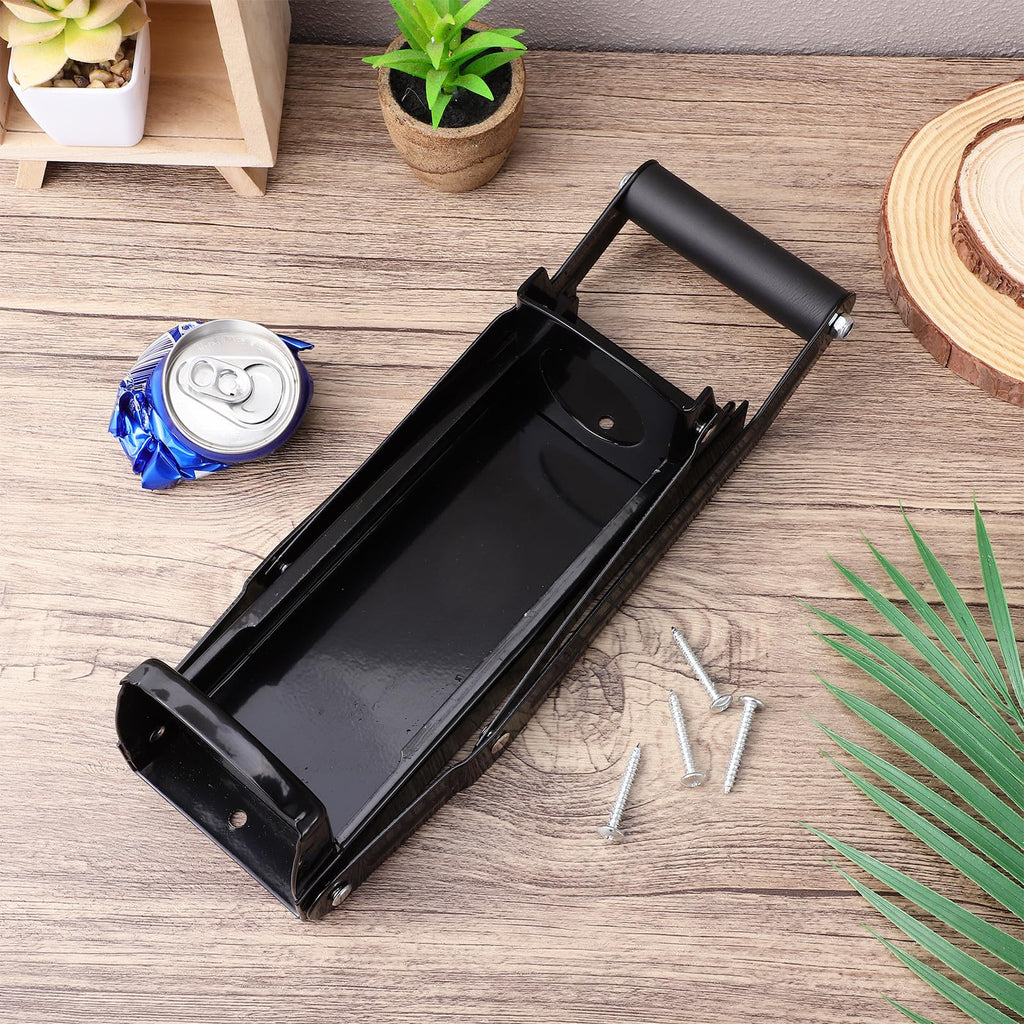 Stainless Steel Wall Mounted Can Crusher with Bottle Opener R7412